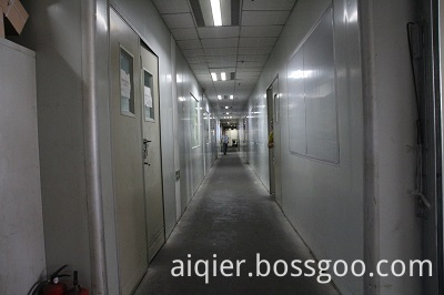 corridor of case factory