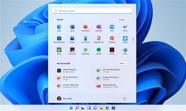 Win11 预览版更新Build22000.65：开始菜单搜索又变样了、修复海量BUG
