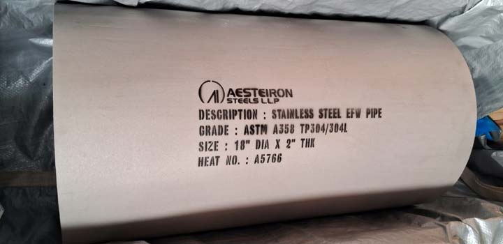 Stainless steel 304 weigh formula