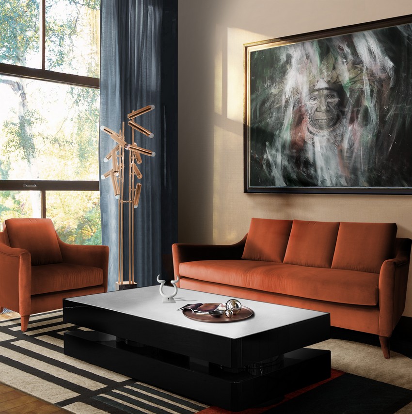 contemporary living room
