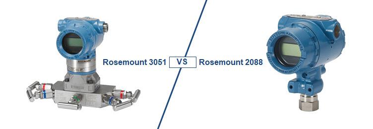 Rosemount 3051 vs 2088