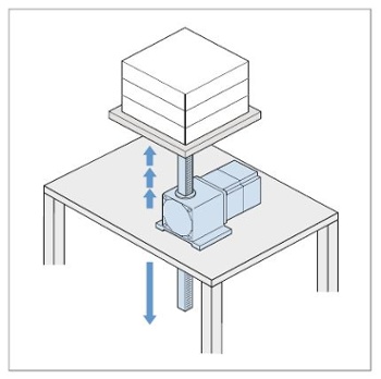 Rack and pinion lift system