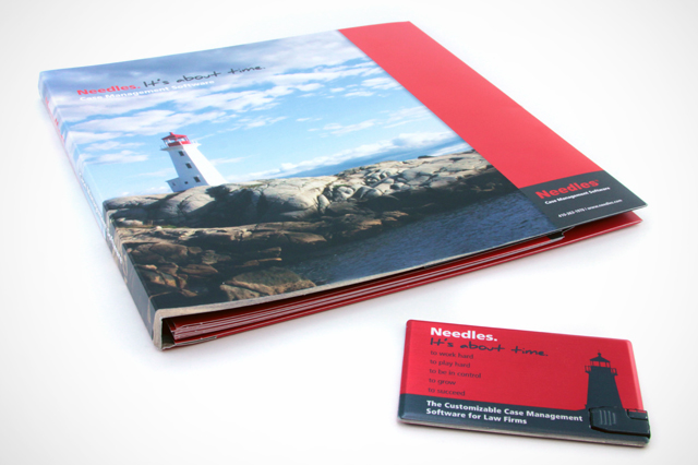 Needles Wallet Card Custom USB Drives