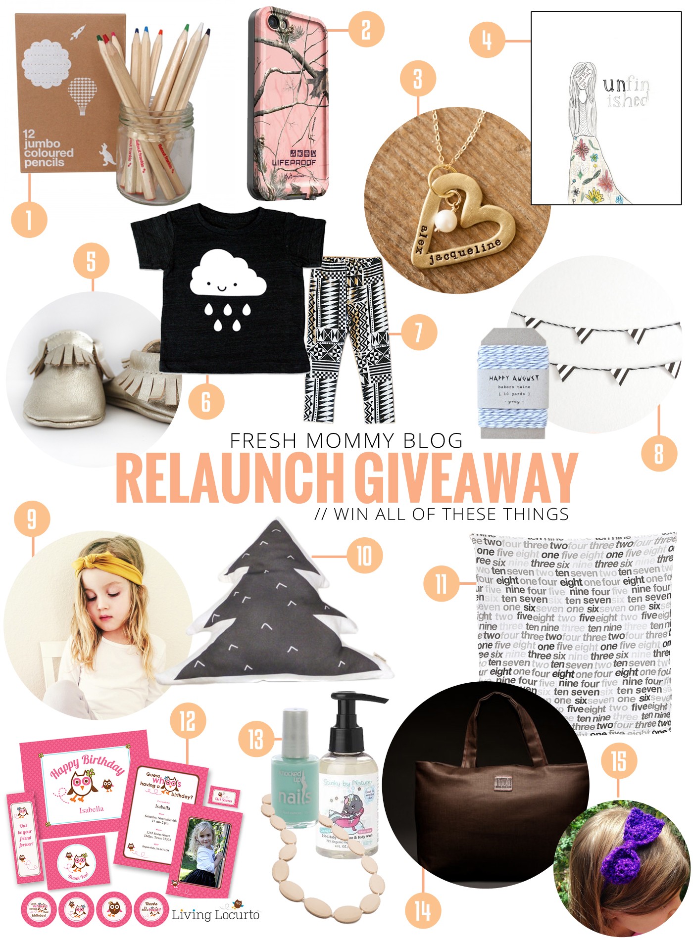 Fresh Mommy Blog Huge Relaunch Giveaway