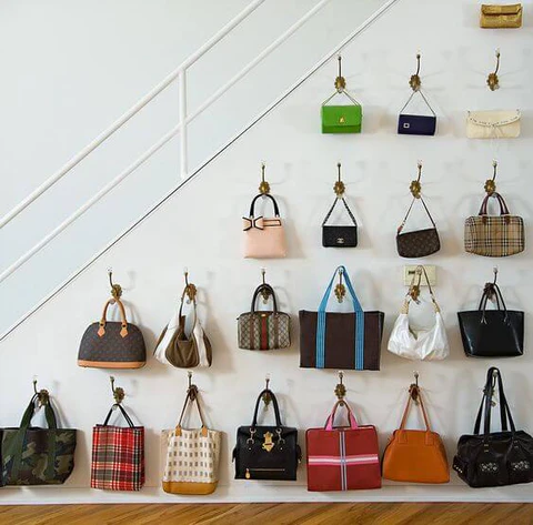 Wall Hooks are a Minimalist way to Maximize Storage Space