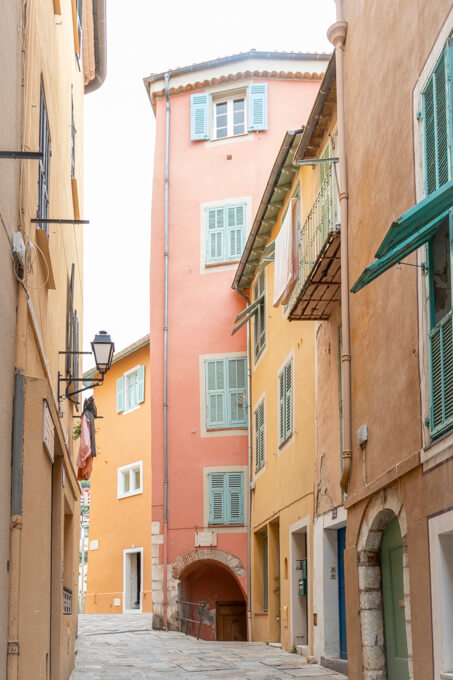 Old town, Villefranche-sur-Mer, France, by Cattie Coyle Photography