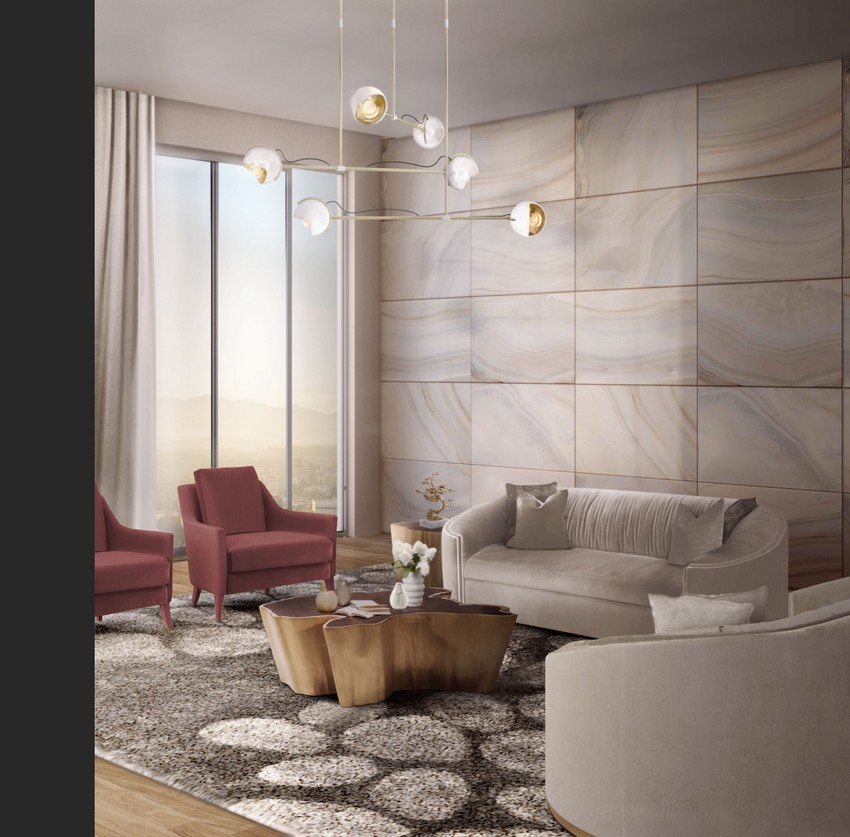 Luxury Center Tables: 25 Unique Designs For Bold Living Rooms In 2021