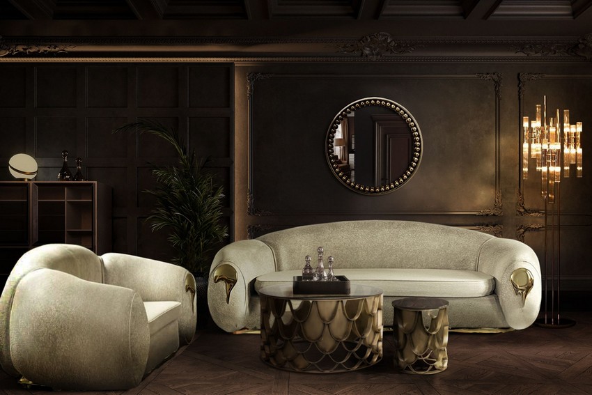 dark living room