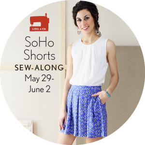 SoHo Shorts Sew Along Badge
