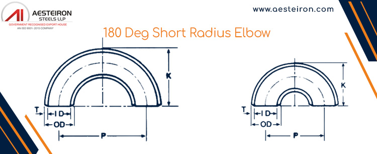 180 deg short radius elbow