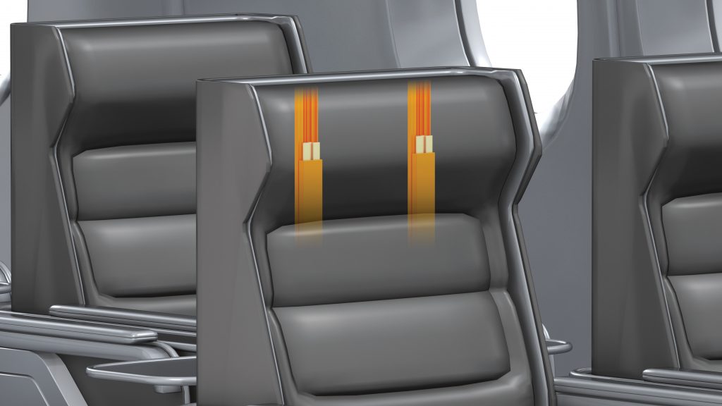 headrest aircraft interiors