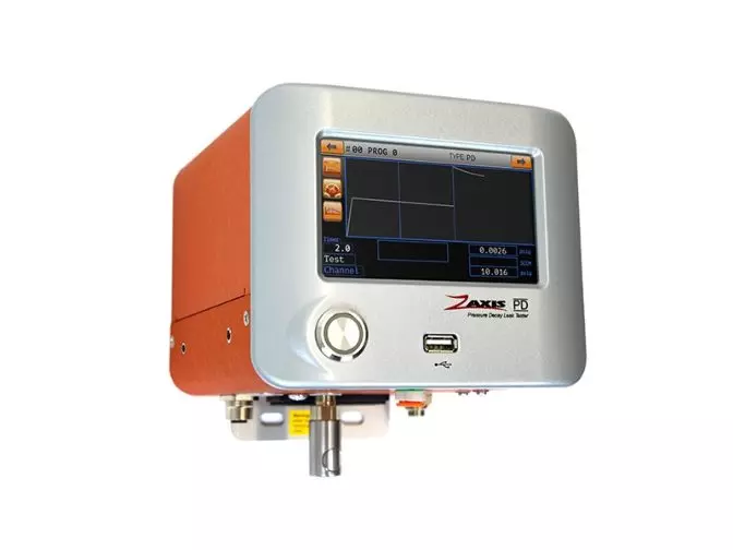 Compact Pressure Decay Leak Tester
