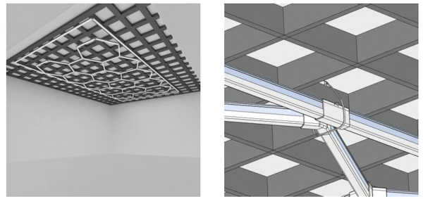 hexagon led lights