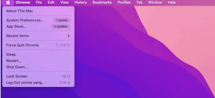 system preferences