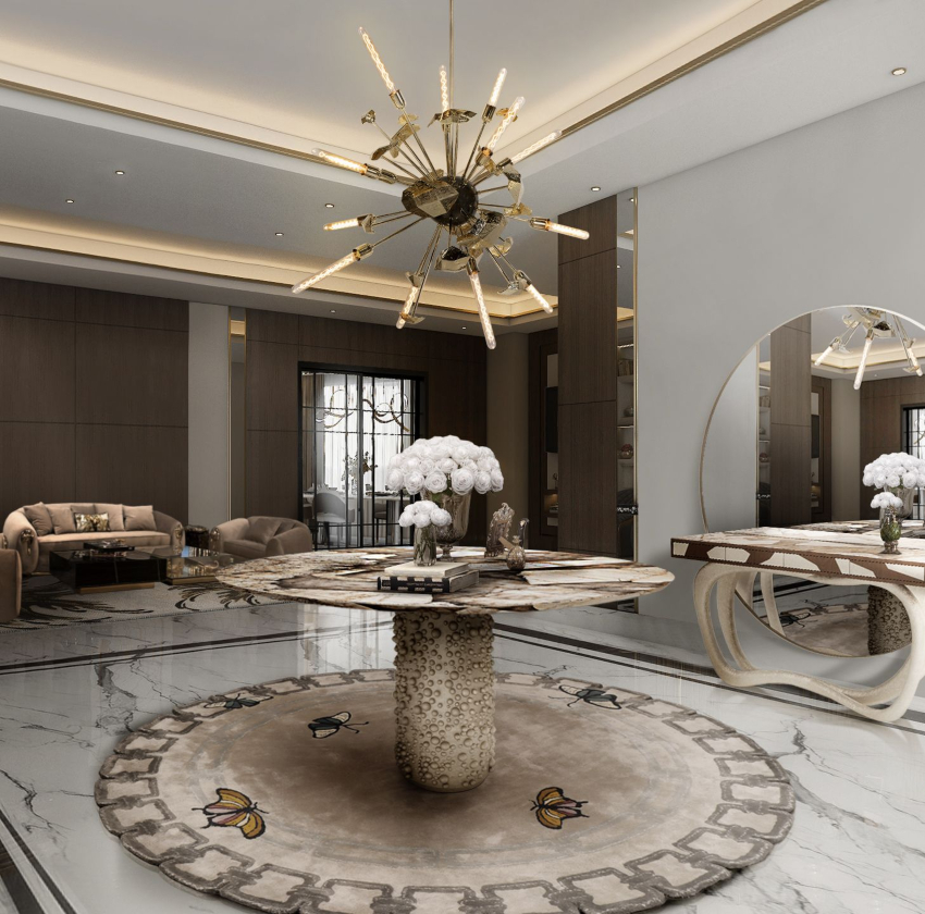 Ready To Ship Dining Tables For Luxury Dining Rooms