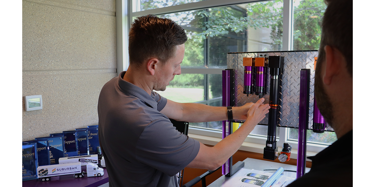 Mike M. Showing Membrane Dryer
