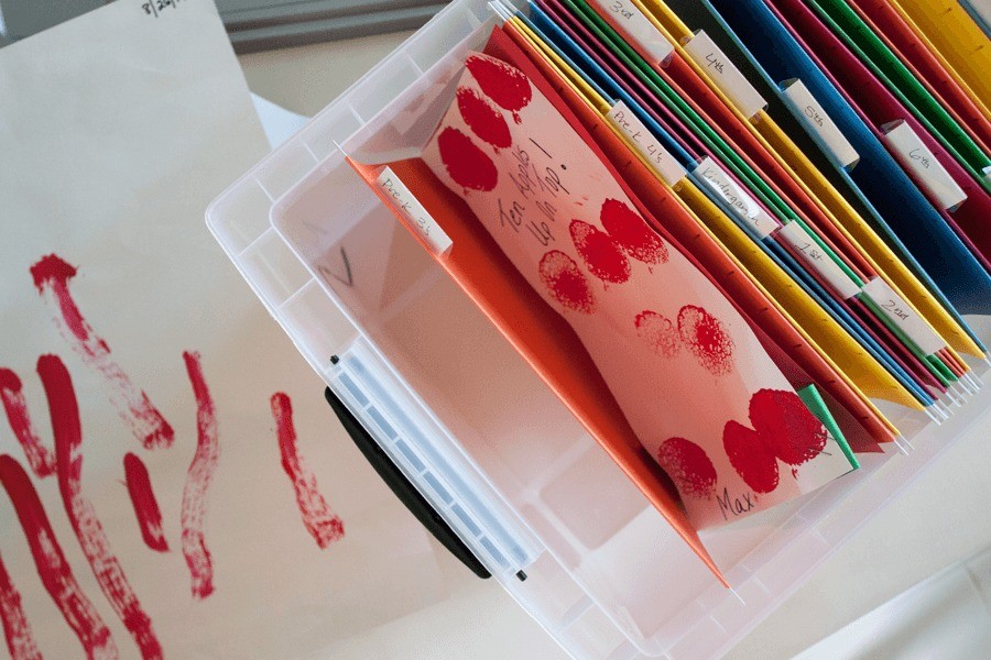 School Memories Storage by Fresh Mommy Blog