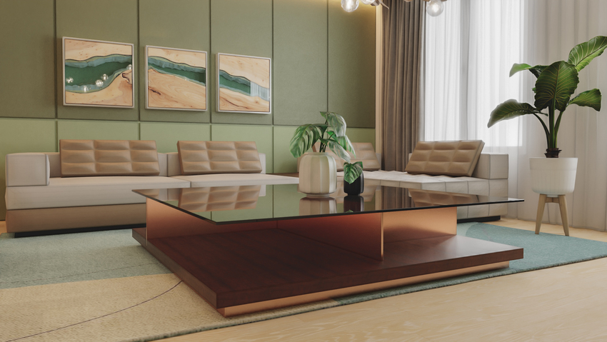 Refreshing Living Room In Partnership With Rodrigo Merlo