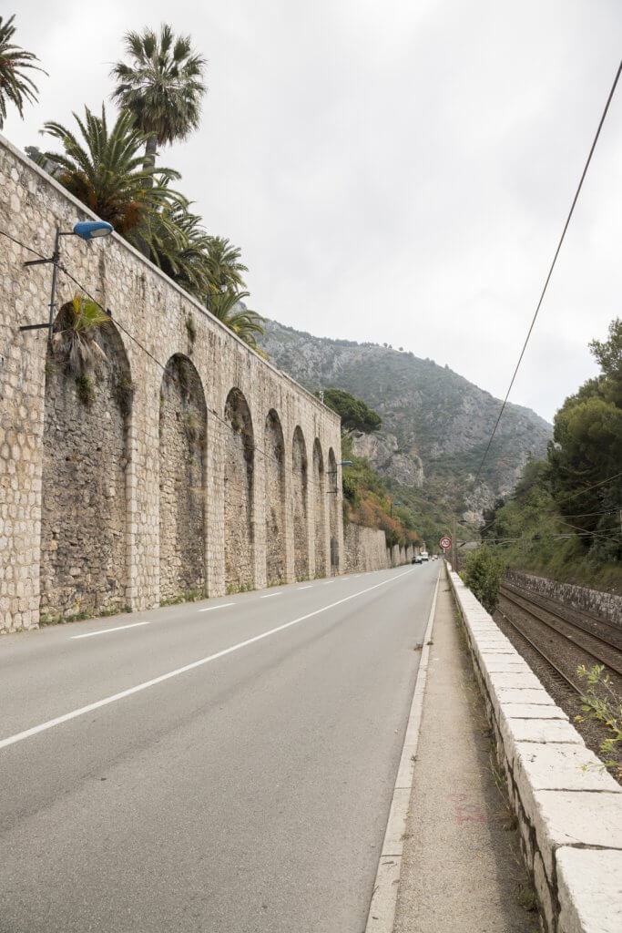 Walking along the Basse Corniche outside Eze-Bord-de-Mer, France, by Cattie Coyle Photography