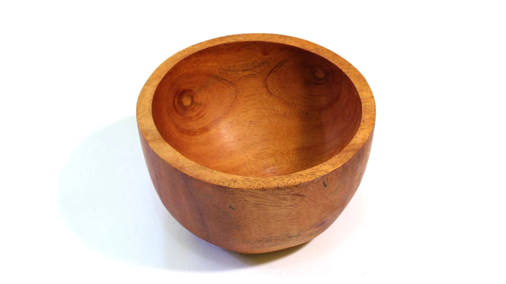 teak wood bowl