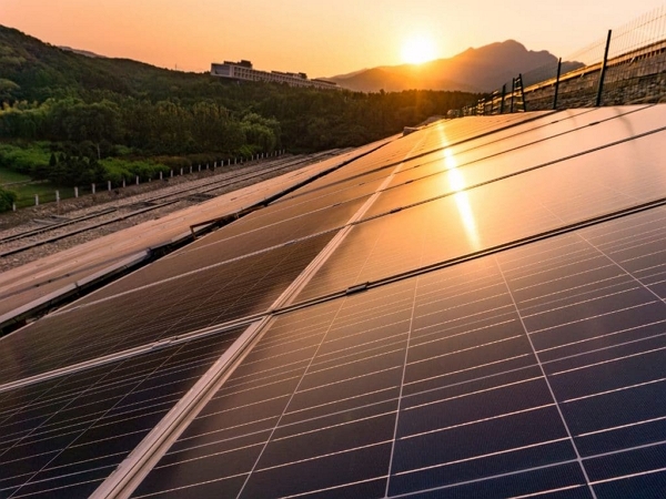 solar lights receive direct sunlight