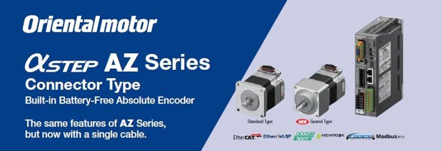 Image promoting AZ Series connector-type motors