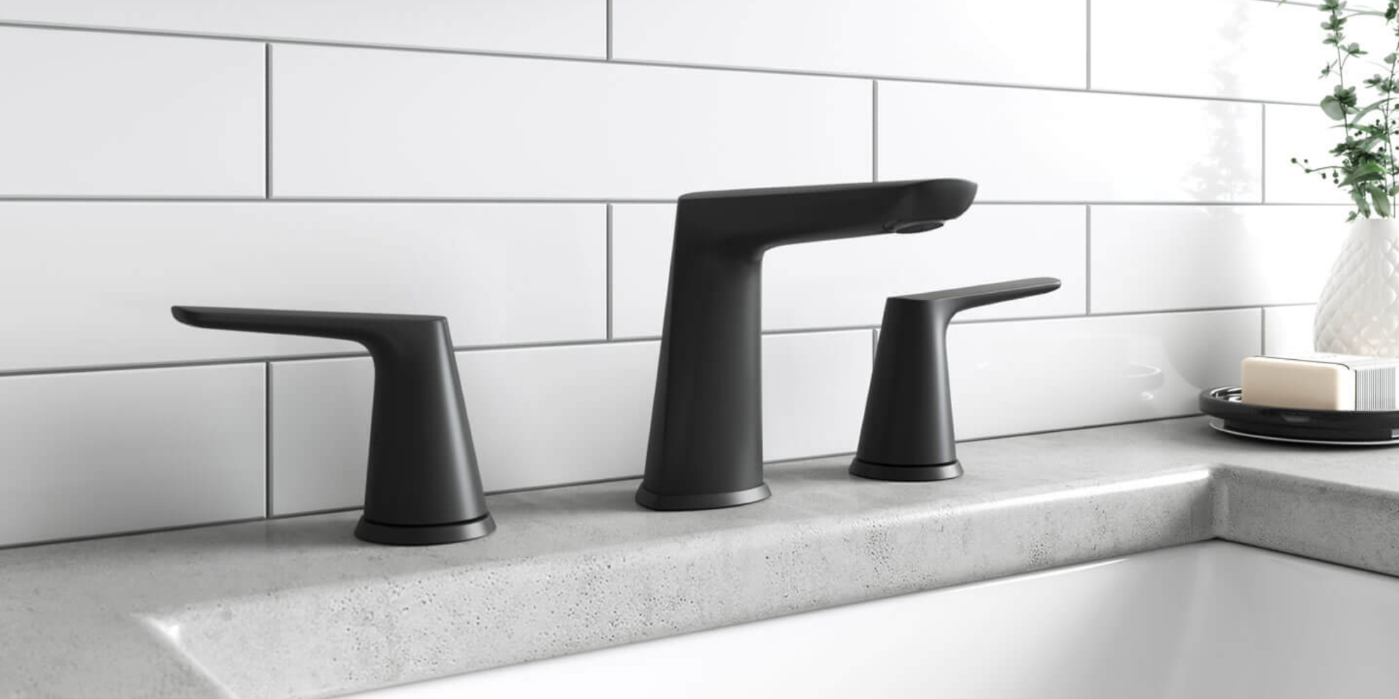 Frederick York St Croix Faucet in Matte Black