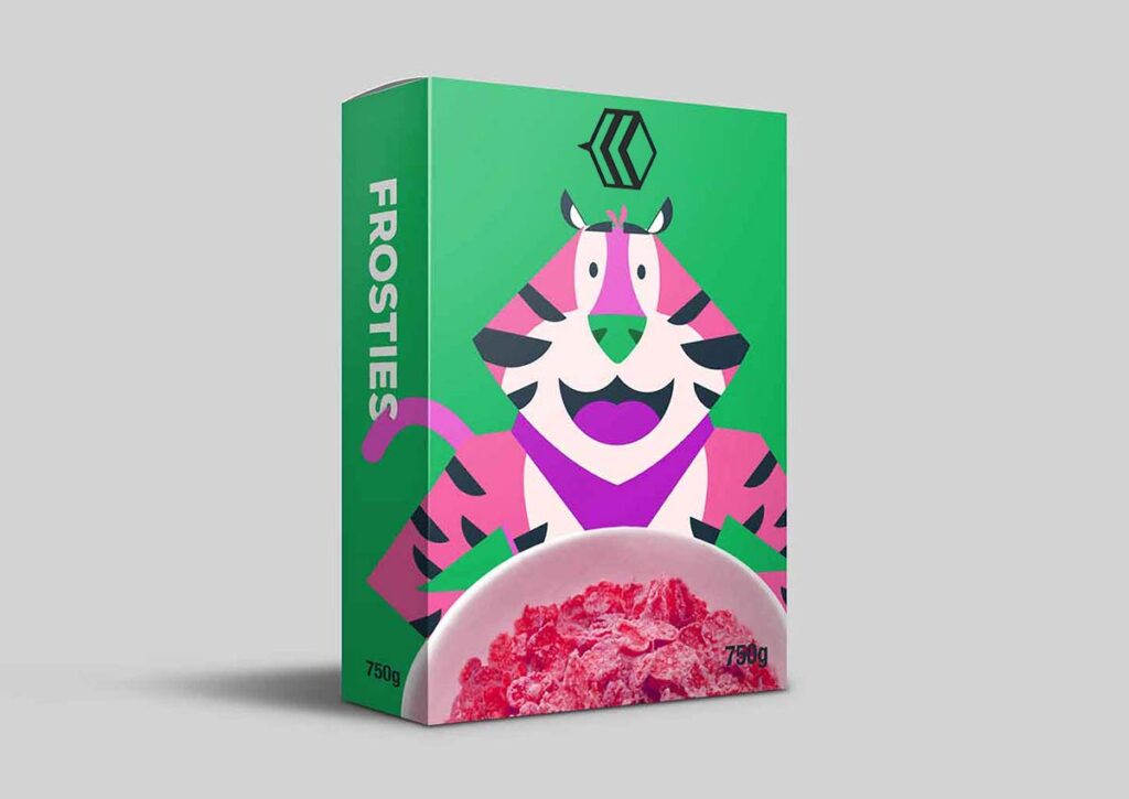 cereal packaging boxes