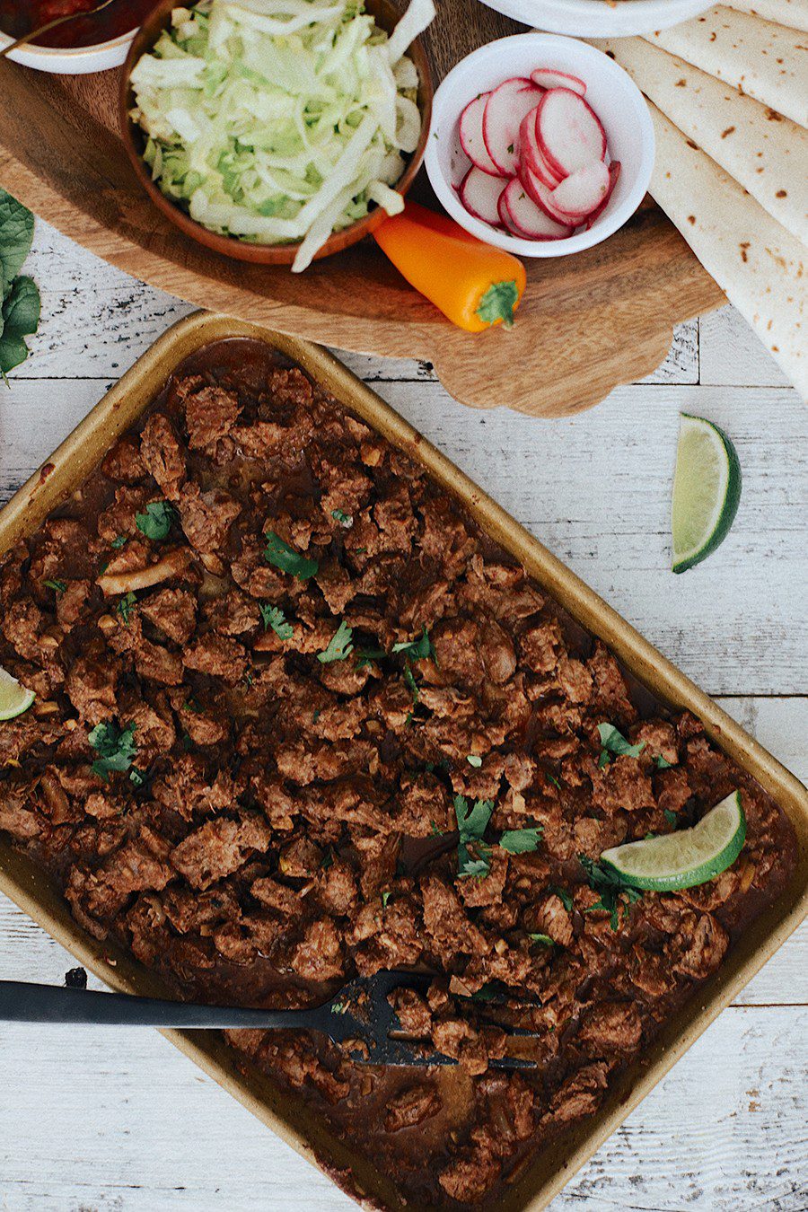Crockpot Barbacoa Beef Tacos
