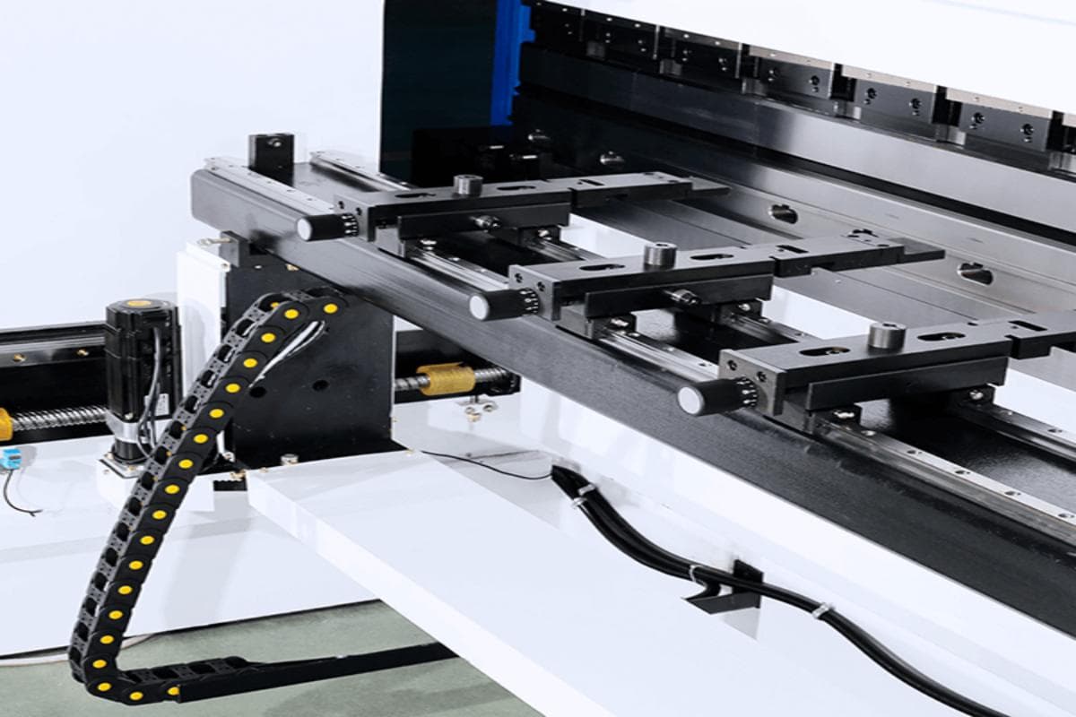  back gauge of a press brake