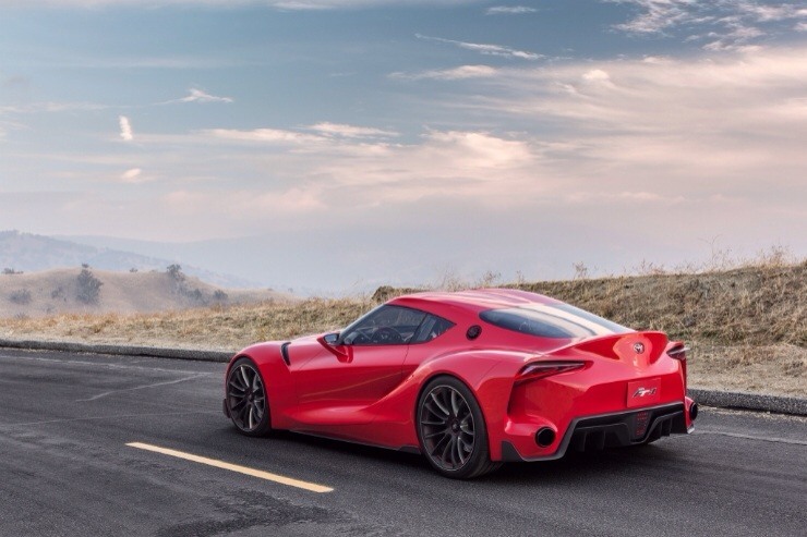 Toyota FT-1 Concept Debuts - road view