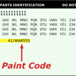 4th Gen Toyota 4Runner Paint Code Guide