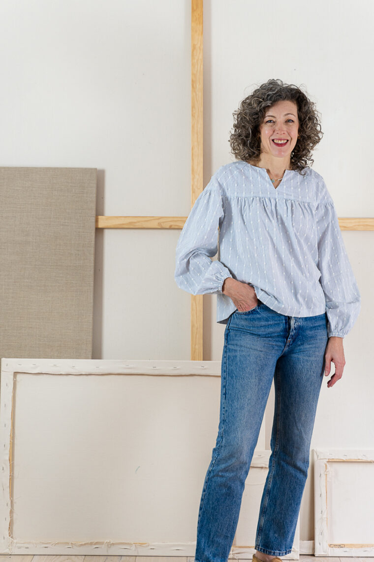 styling and fabric ideas for the new Liesl + Co Positano Blouse + Dress sewing pattern