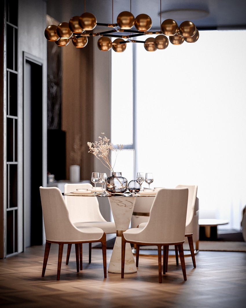 Modern Flat With Striking Texture And Neutral Styling