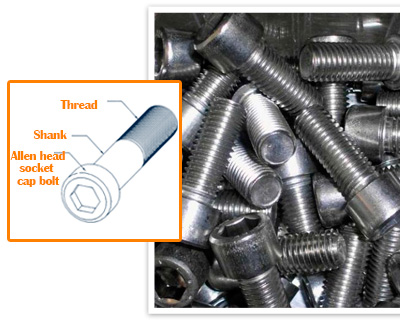 Allen Head Socket Cap Bolt