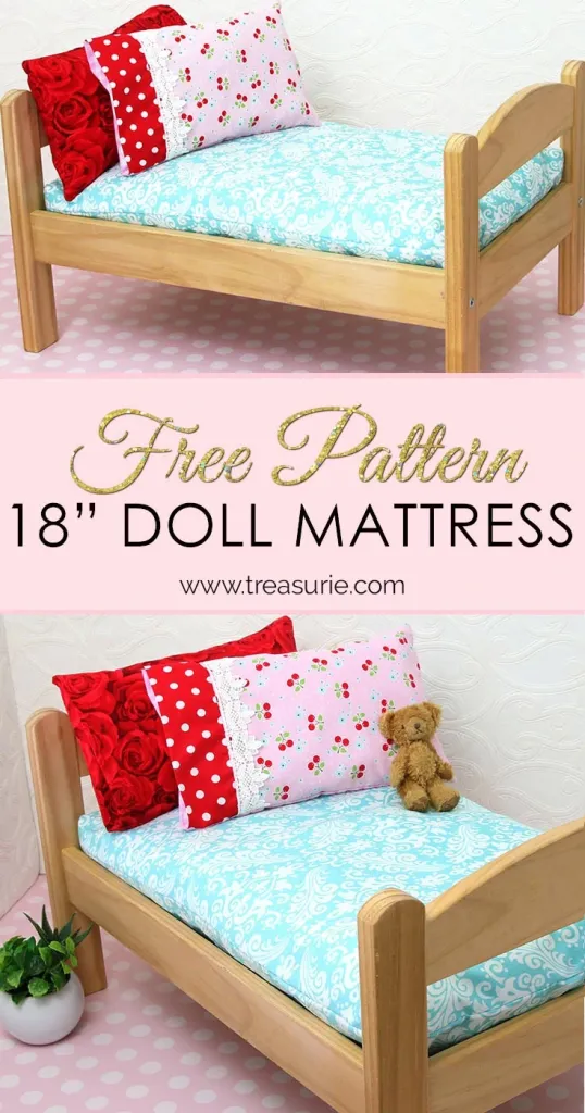 How to Make a Doll Mattress, Free Doll Mattress Pattern