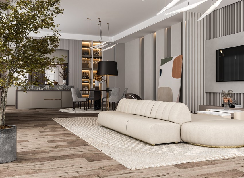 Comfy Smooth Open Space By Asmaa Kamel