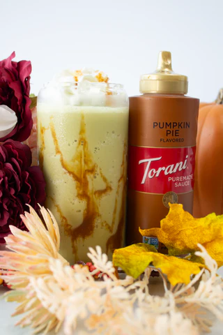 Pumpkin Pie Matcha Frappe