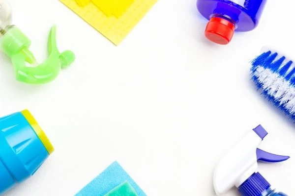 Spray Bottle and Sponges