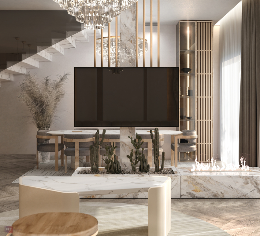 Natural Beige Duplex In Partnership With Rana Ezzat
