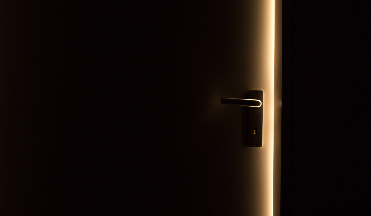 Fire safety - closed door