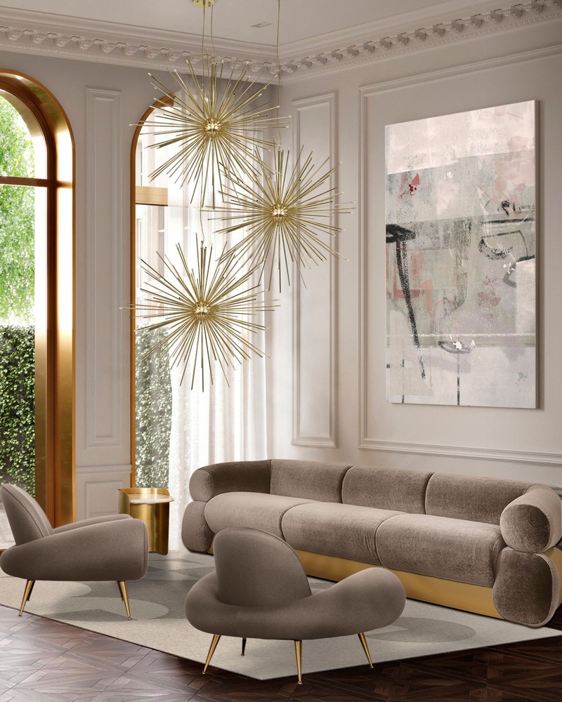 golden chandelier
