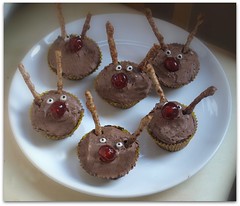 Rudolph Mincemeat Cupcakes