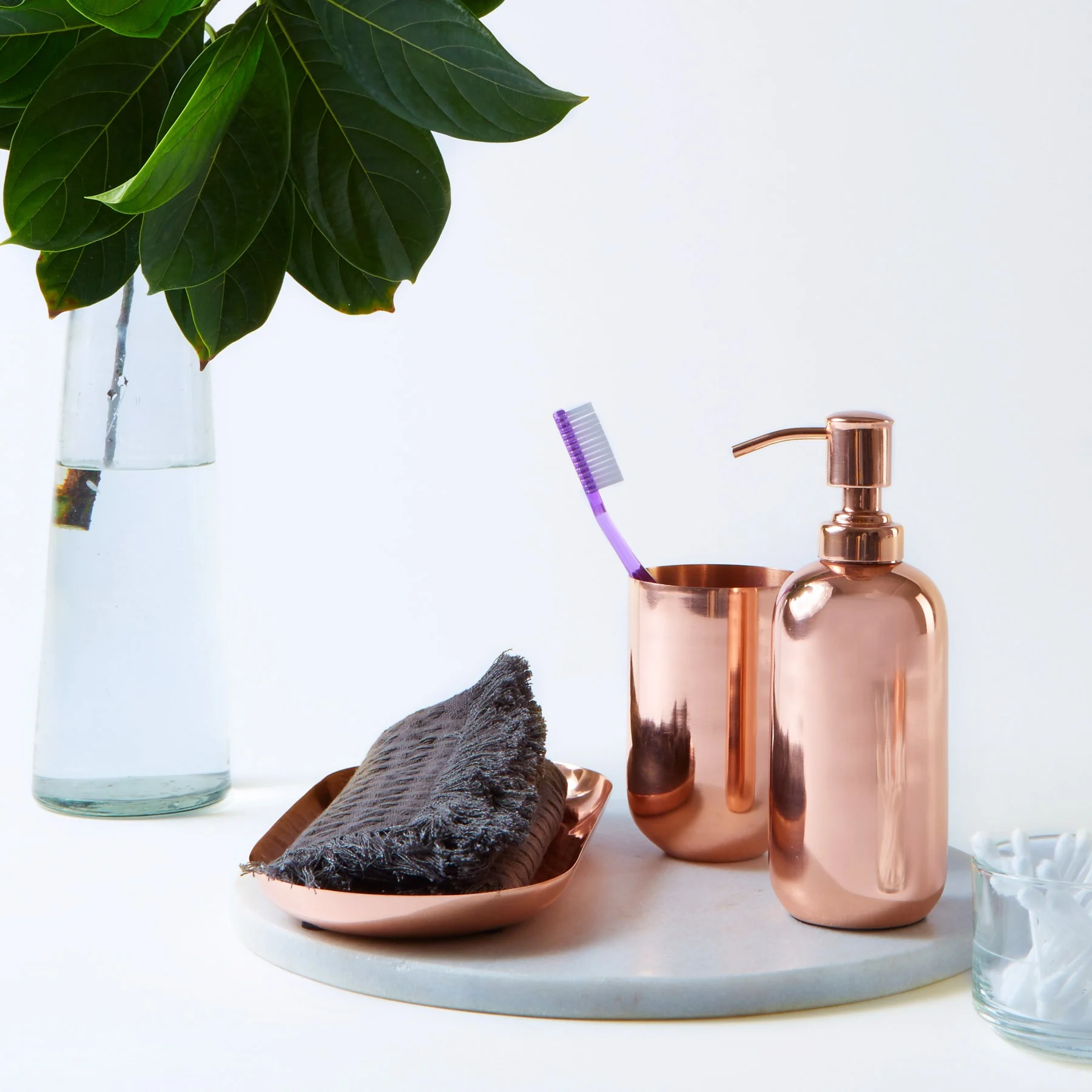 Golden Bathroom Accessories