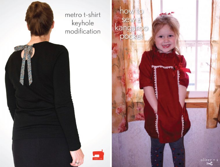 Oliver + S winter sewing tutorials