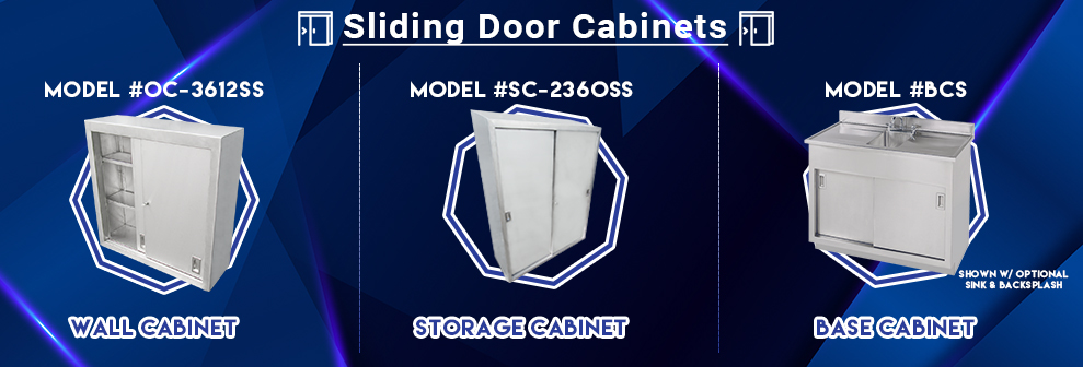 Sliding-Door Cabinets