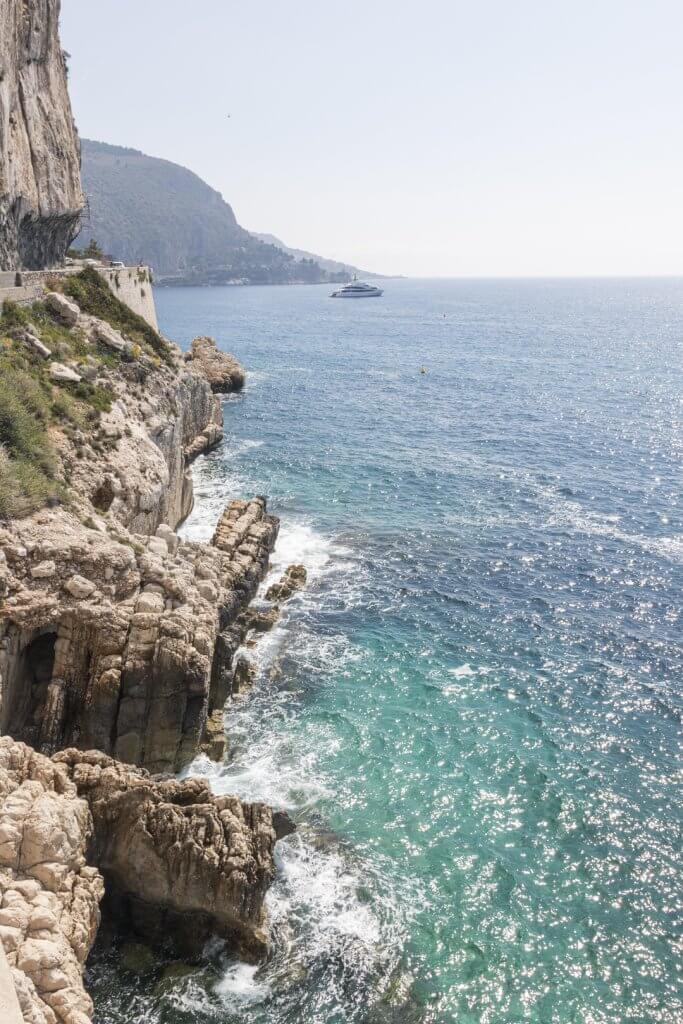 View from the Basse Corniche between Beaulieu-sur-Mer and Eze-Bord-de-Mer by Cattie Coyle Photography