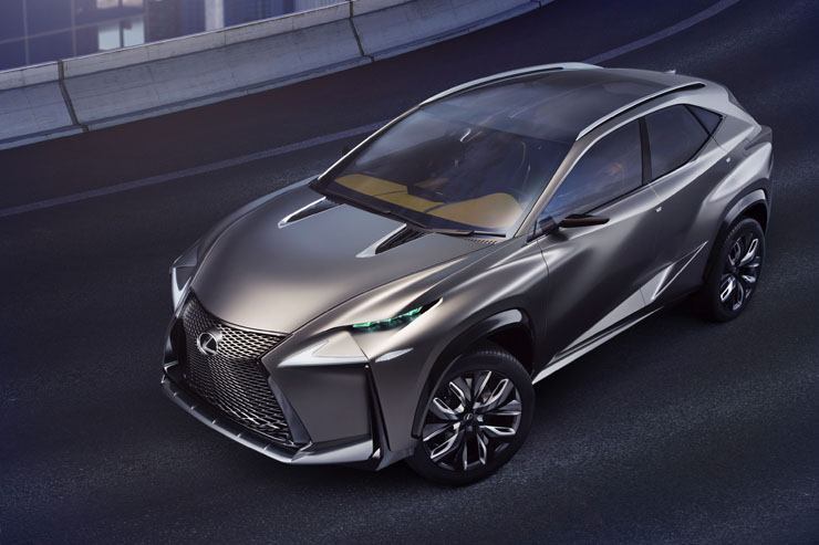 Lexus Goes Turbo - LF-NX Advanced Crossover Concept