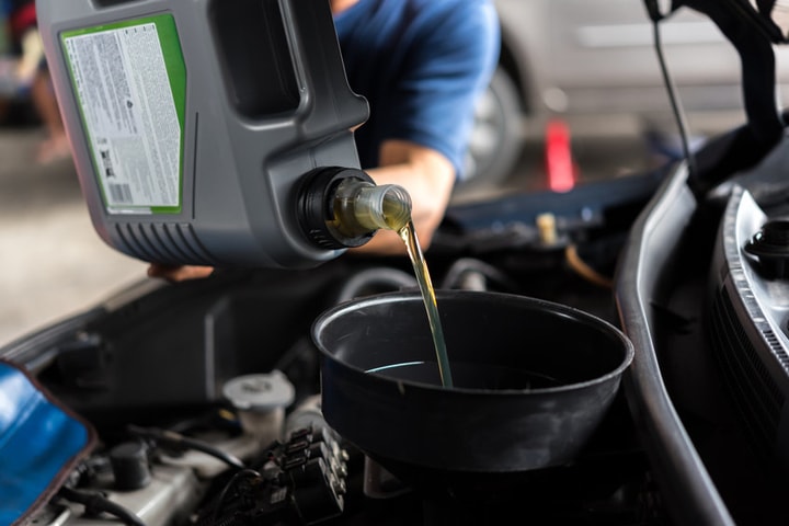 Oil Change in Austin