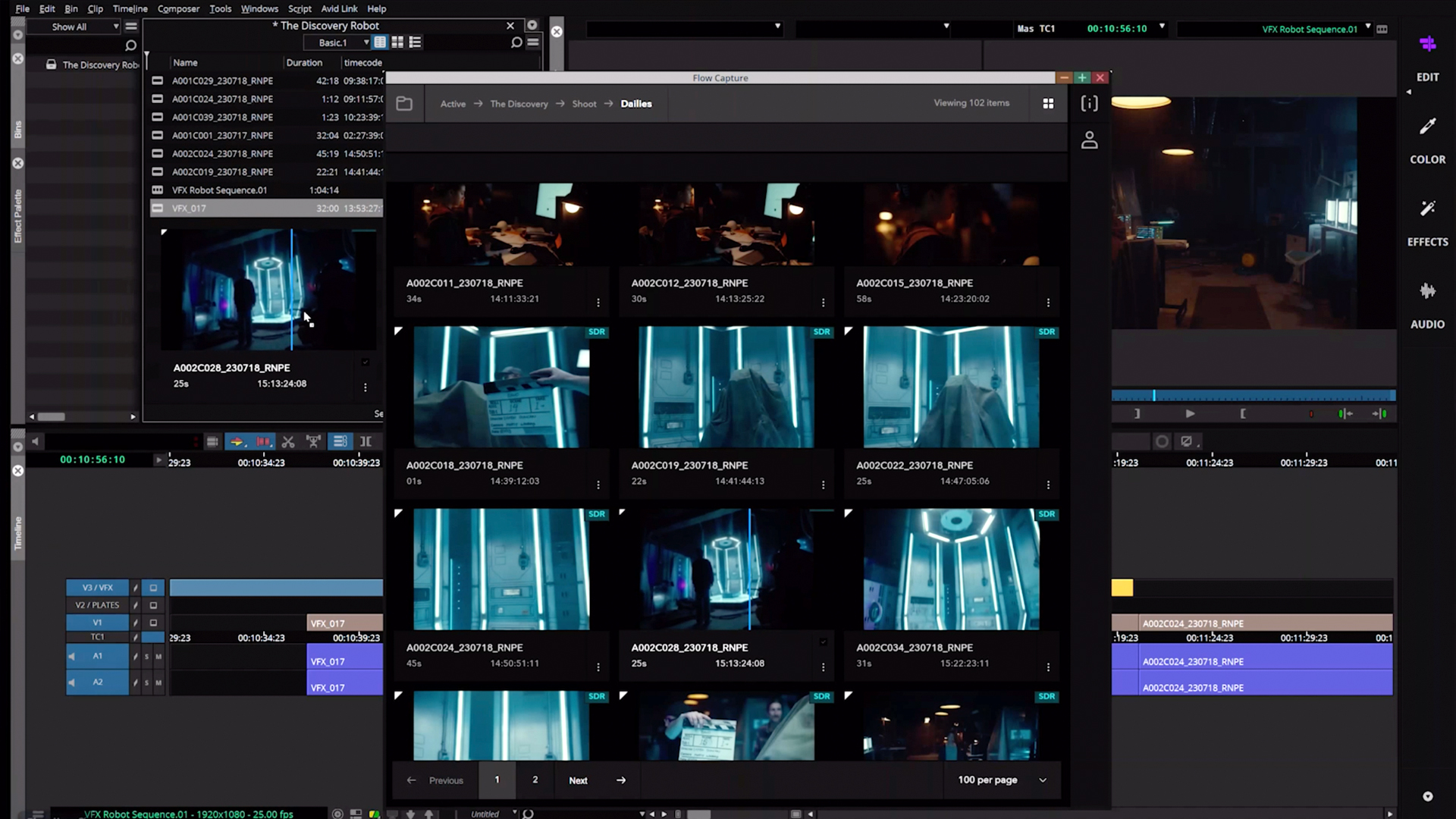 The new Flow Capture and Avid Media Composer integration